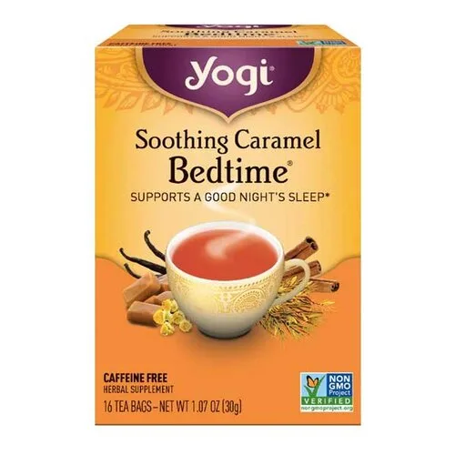 9 Best Teas For Relaxing and Better Sleep of 2025, Tried And Tested 6 yogi soothing caramel bedtime tea Best Picks, Best Supplements