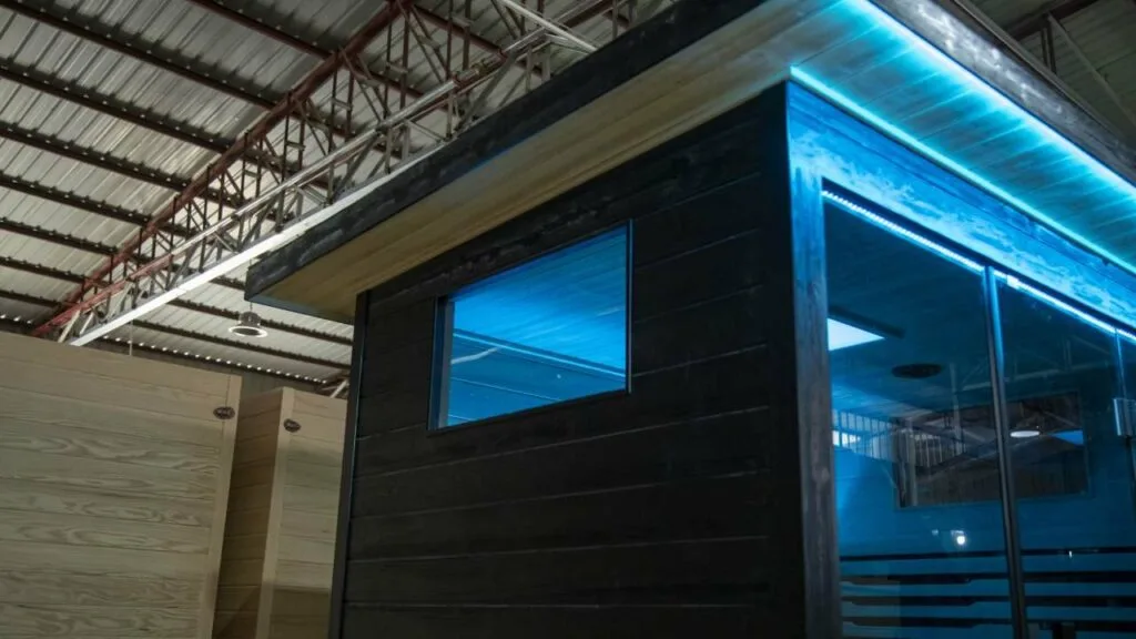 innerlight sauna outdoor materials