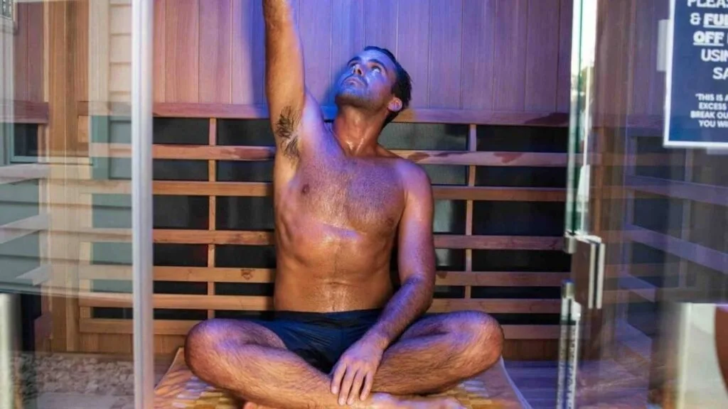 clearlight sanctuary outdoor sauna