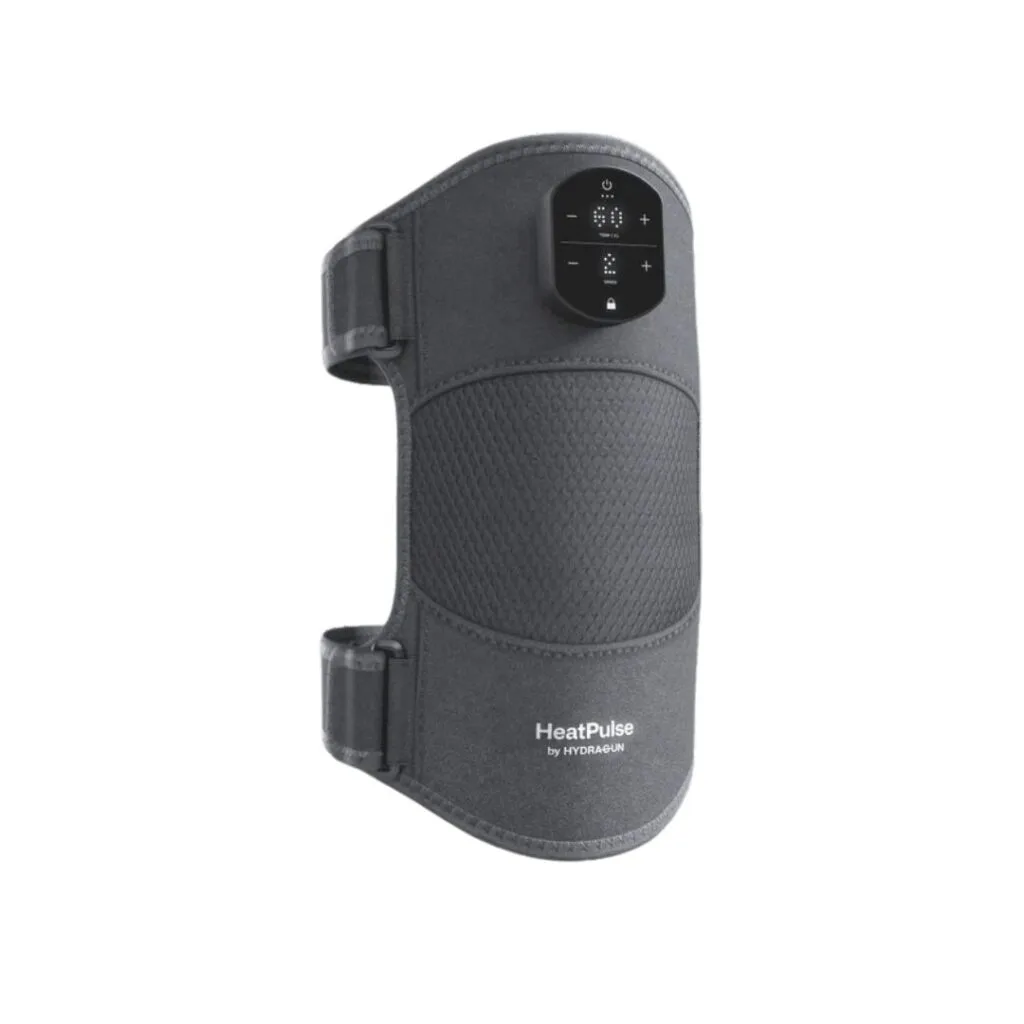 Hydragun HeatPulse Knee Massager Review (2025): What Makes It Worth It 2 heatpulse knee massager