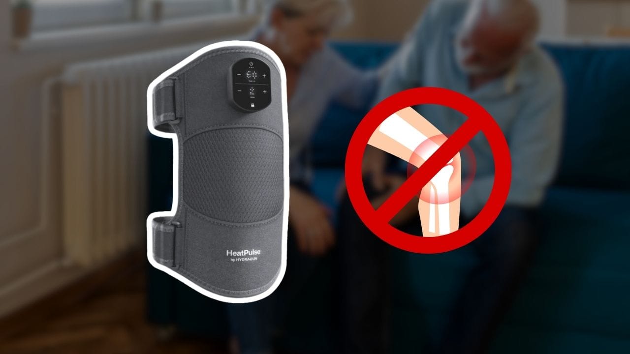 Hydragun HeatPulse Knee Massager Review