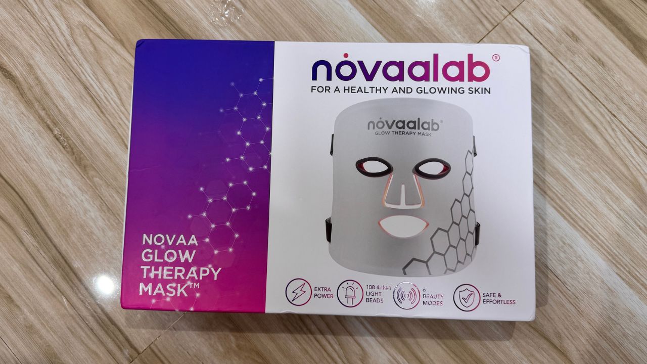 novaalab glow mask therapy
