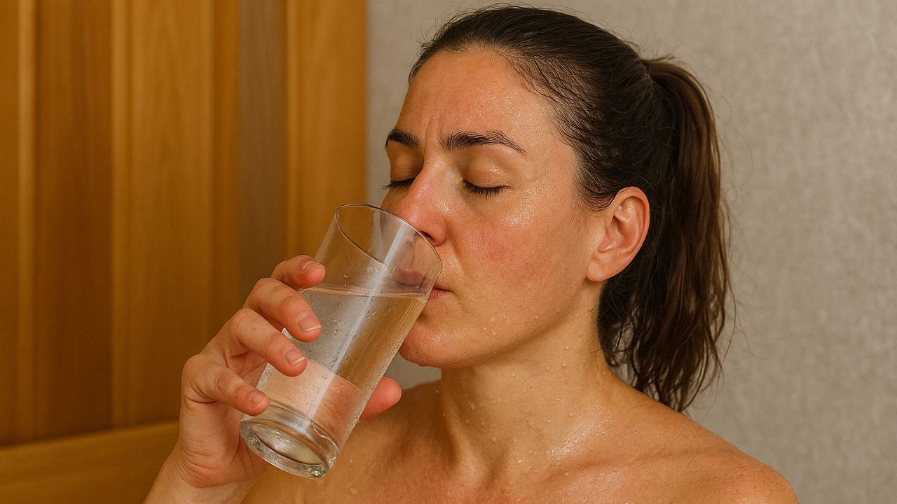 what to do after a sauna