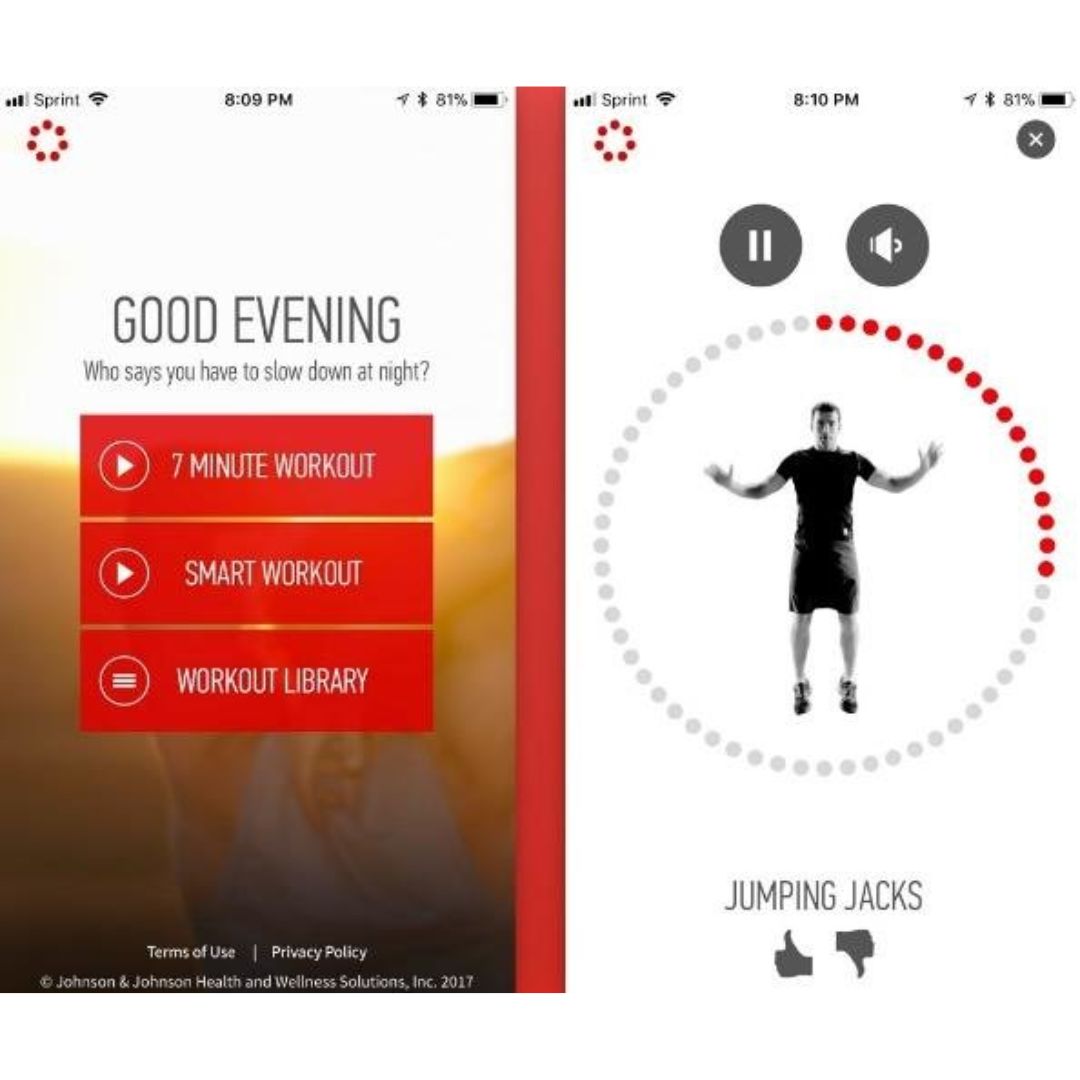 Top 10 Free Fitness Apps Australians Are Using in 2025 8 johnson and johnson 7 minute workout app
