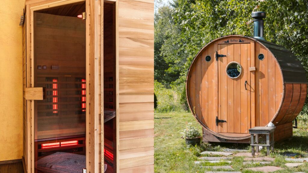 best location for diy sauna