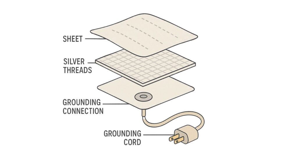Stainless Steel vs. Silver Grounding Sheets: Which is Better? 2 silver grounding sheet