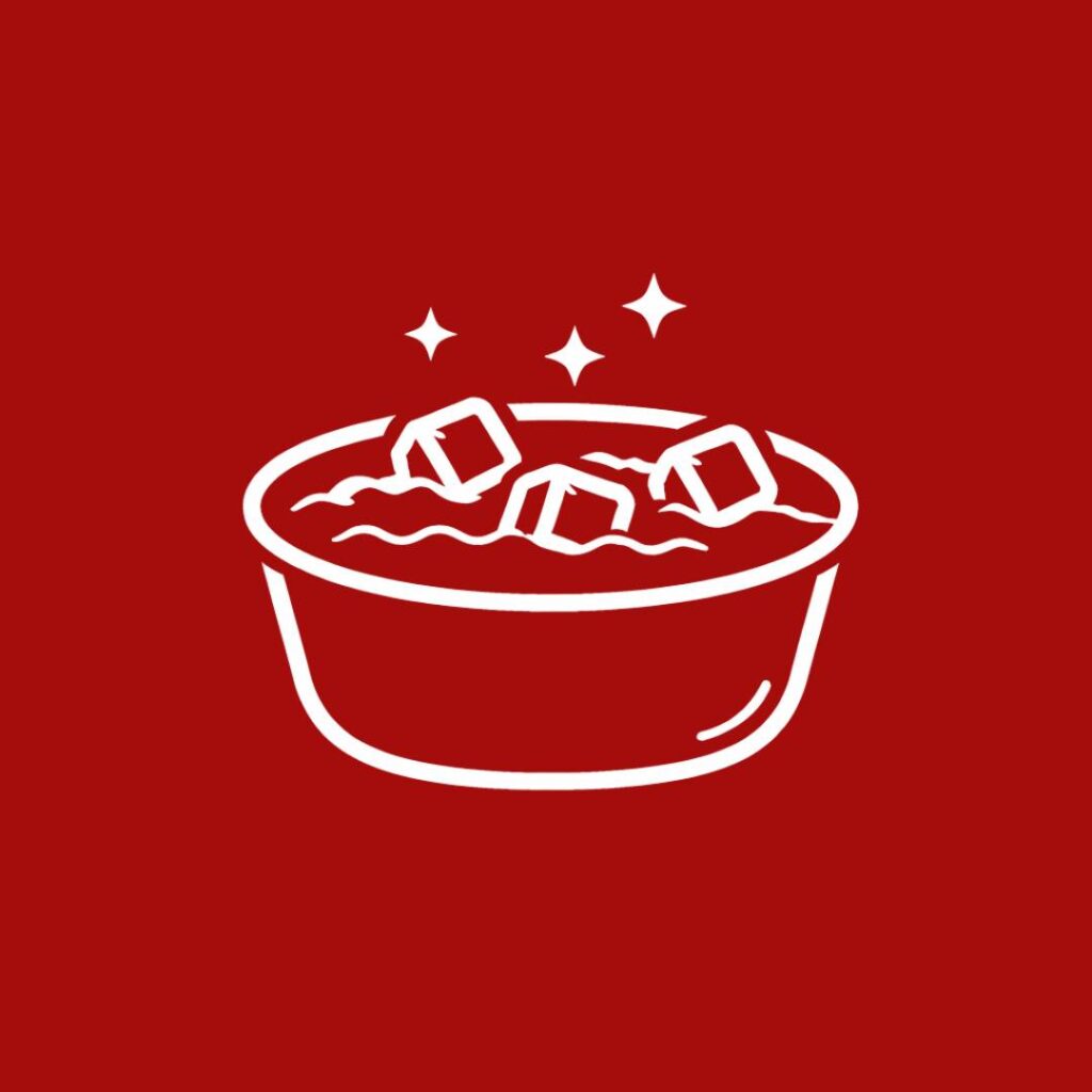 ice bath icon