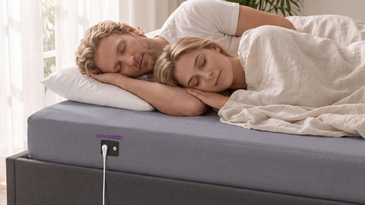 Novaa Grounding Sheet Review: What to Check Before Buying 1 novaalab grounding bedsheet used by a couple